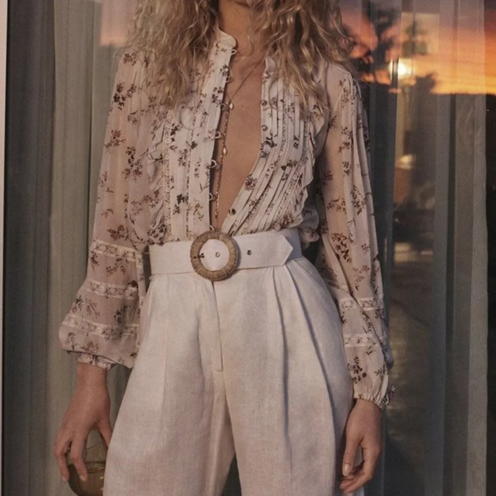 Zimmermann / LINEN FLARE PANT (PRE ORDER) - Picture 5 of 11